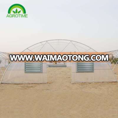 Hot sale agricultural film green house for vegetables